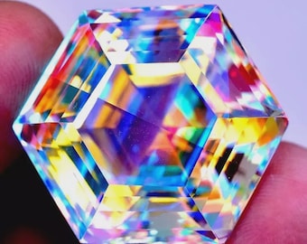 Topaze Orange Dorée Naturelle Facettée 5,65 Carats - Pour Création De Bijoux - Neuf