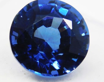 Luxury Jewelry Design Natural Blue Tanzanite 10.9 Ct Gemstone Natural Certified Beautiful Round Shape | Ideal For Perfect Gifts Collection