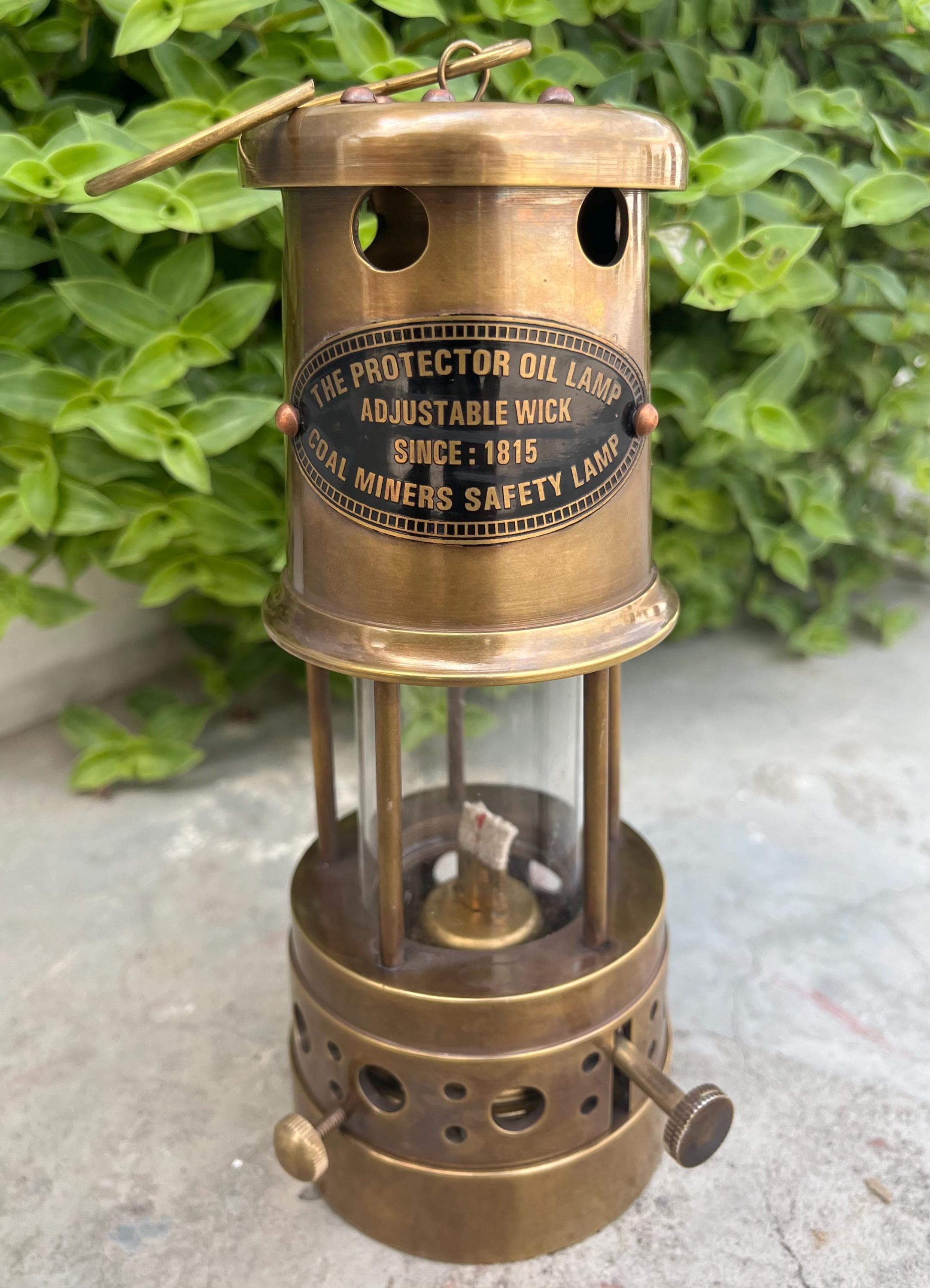 Miners oil lamp - Etsy 日本