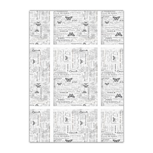 Carta da regalo Papillon, carta da regalo speciale per feste, compleanni, eventi, design elegante, articoli per l'artigianato