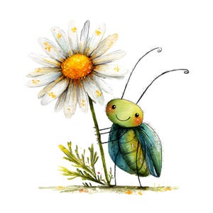 Whimsical Insects Clipart: Bugs Spring Graphics (Digital Download - 28 PNGs)

A charming collection of whimsical insects illustrations designed to add magic, lightness, and playful elegance to your creative projects. Each insect features delicate wings, soft pastel colors, gentle textures, and dreamy details that capture the enchanting spirit of nature. Created on transparent backgrounds, these illustrations are perfect for crafting invitations, stickers, nursery décor, scrapbooking, stationery