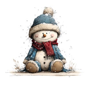 Whimsical Christmas Snowman Clipart: Festive Holiday Graphics (Digital Download - 30 PNGs)

A collection of whimsical Christmas snowmen, each bursting with holiday cheer and playful charm. These snowmen feature joyful expressions, festive hats, and delightful details like berries, icicles, and ornaments. Perfect for holiday cards, invitations, scrapbooking, crafts, or digital designs, these magical snowmen bring warmth, fun, and a storybook feel to any Christmas project.