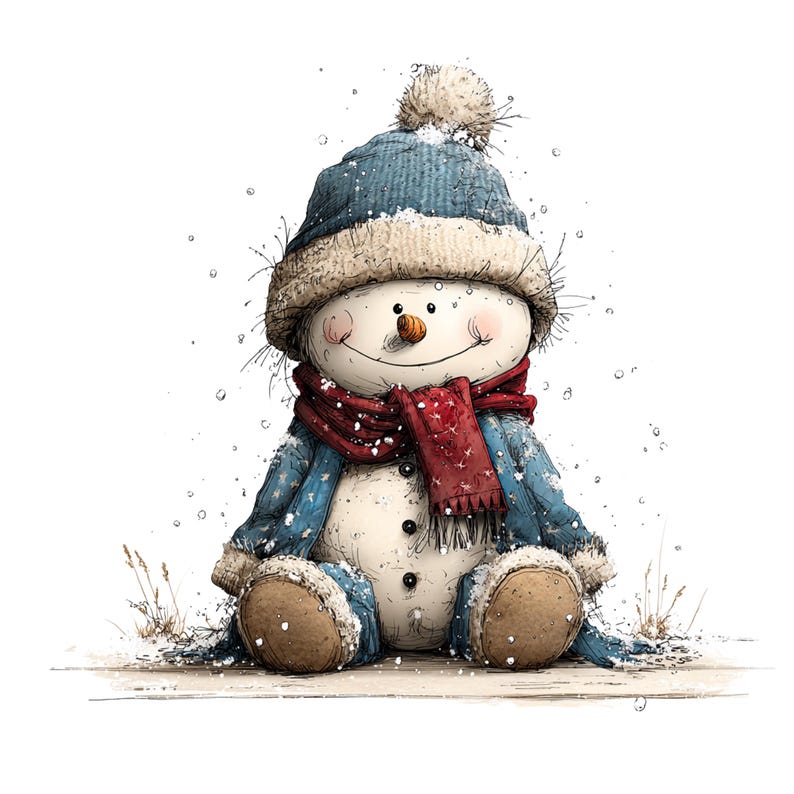 Whimsical Christmas Snowman Clipart: Festive Holiday Graphics (Digital Download - 30 PNGs)

A collection of whimsical Christmas snowmen, each bursting with holiday cheer and playful charm. These snowmen feature joyful expressions, festive hats, and delightful details like berries, icicles, and ornaments. Perfect for holiday cards, invitations, scrapbooking, crafts, or digital designs, these magical snowmen bring warmth, fun, and a storybook feel to any Christmas project.