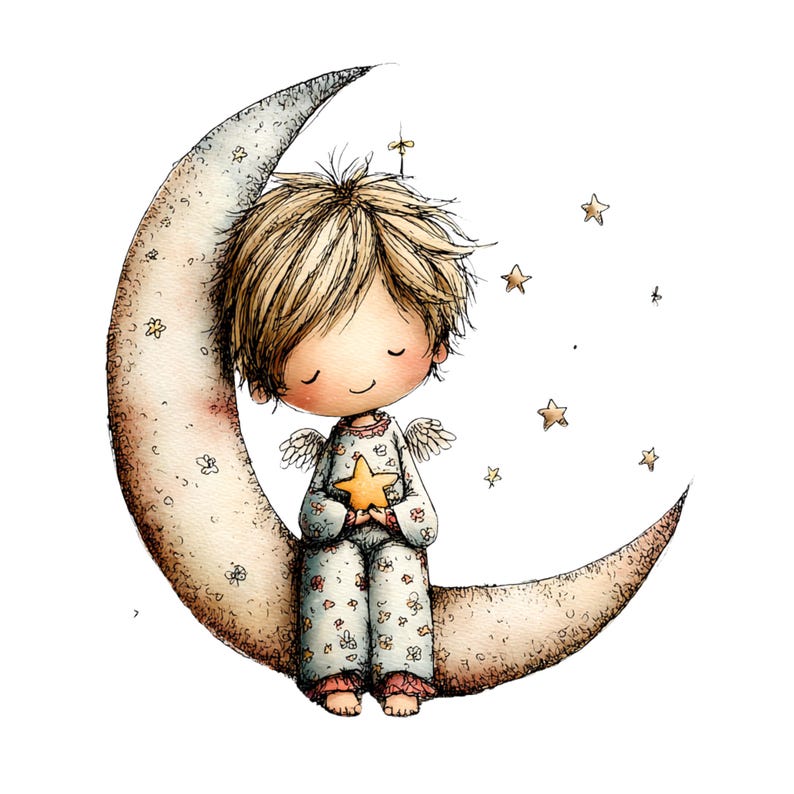 Whimsical Angels Clipart: Sweet Baby Angel Graphics (Digital Download - 28 PNGs)

Add a touch of celestial magic to your creative projects with this enchanting collection of 28 whimsical angel illustrations. Each angel is lovingly drawn with dreamy details—floating poses, delicate wings, soft expressions, and ethereal charm. Perfect for anyone who adores magical, spiritual, and imaginative artwork.