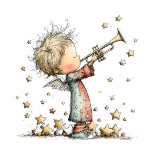 Whimsical Angels Clipart: Sweet Baby Angel Graphics (Digital Download - 28 PNGs)

Add a touch of celestial magic to your creative projects with this enchanting collection of 28 whimsical angel illustrations. Each angel is lovingly drawn with dreamy details—floating poses, delicate wings, soft expressions, and ethereal charm. Perfect for anyone who adores magical, spiritual, and imaginative artwork.