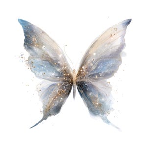 Watercolor Butterfly Clipart: Whimsical Butterfly Graphics (Digital Download - Set of 15 PNGs)

Add a touch of magic to your projects with this enchanting set of 15 ethereal and magical blue butterfly illustrations! Each butterfly is painted in delicate watercolor style with soft pastel tones, whimsical details – perfect for bringing dreamy, fantasy vibes to your creations.