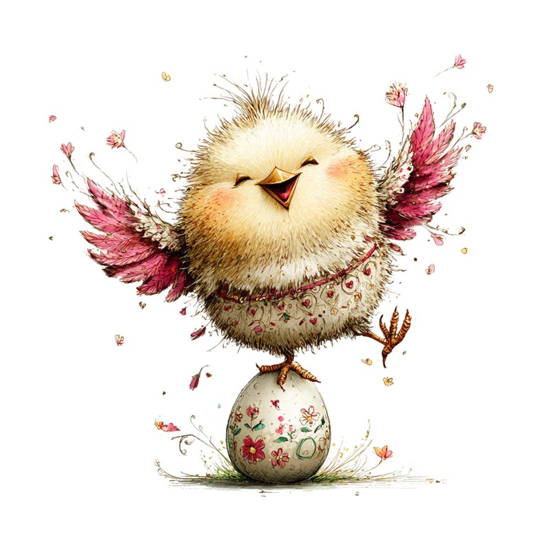 Whimsical Easter Clipart: Spring Lamb Bunny Chicken Graphics (Digital Download - 30 PNGs)

A cheerful collection of Easter clipart illustrations designed to bring soft spring magic to any creative project. Each element is crafted with gentle colors, playful details, and a whimsical touch: bunnies with bright expressions, fluffy chicks, lambs and pigs, decorated eggs, spring flowers, and sweet seasonal accents