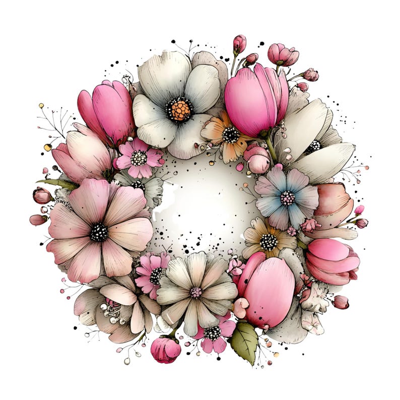 Whimsical Flowers Spring Clipart: Floral Graphics (Digital Download - 26 PNGs)

Bring a touch of magic to your creative projects with this enchanting collection of 26 whimsical flower illustrations! Each flower is lovingly drawn with playful details, soft organic curves, and a charming storybook feel. Perfect for makers, small businesses, and DIY creatives looking to add a unique artistic flair to their work.
