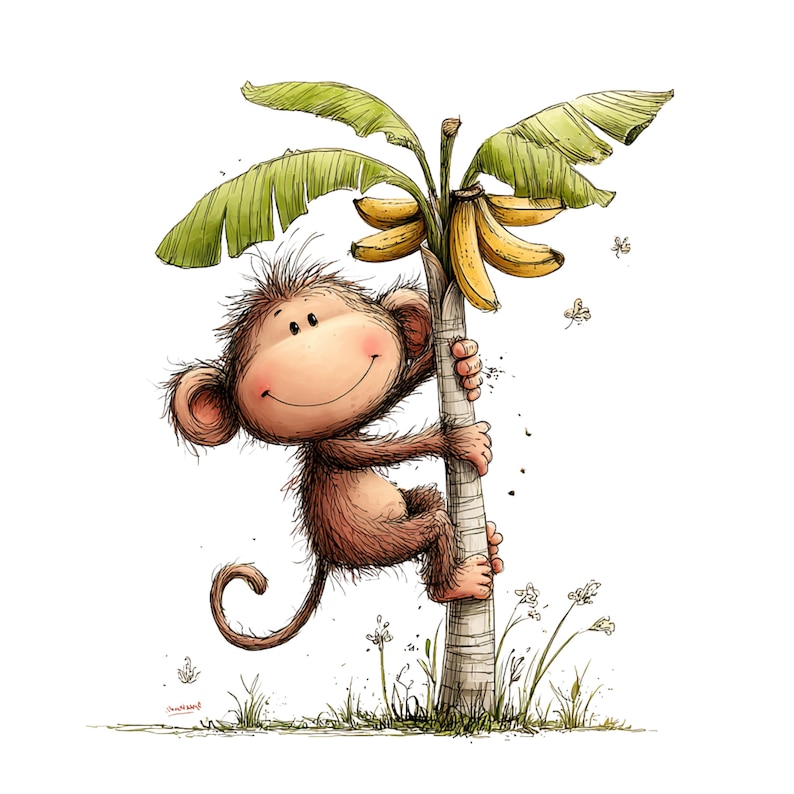 Safari Animals Clipart: Nursery Graphics (Digital Download - 19 PNGs)

A delightful collection of safari animal illustrations featuring adorable, friendly creatures from the wild. This clipart set includes charming depictions of lions, elephants, giraffes, zebras, hippos, monkeys, and more—each designed with soft details, warm colors, and a playful, inviting style. Accented with simple greenery and natural elements, the artwork captures the whimsical spirit of safari life.