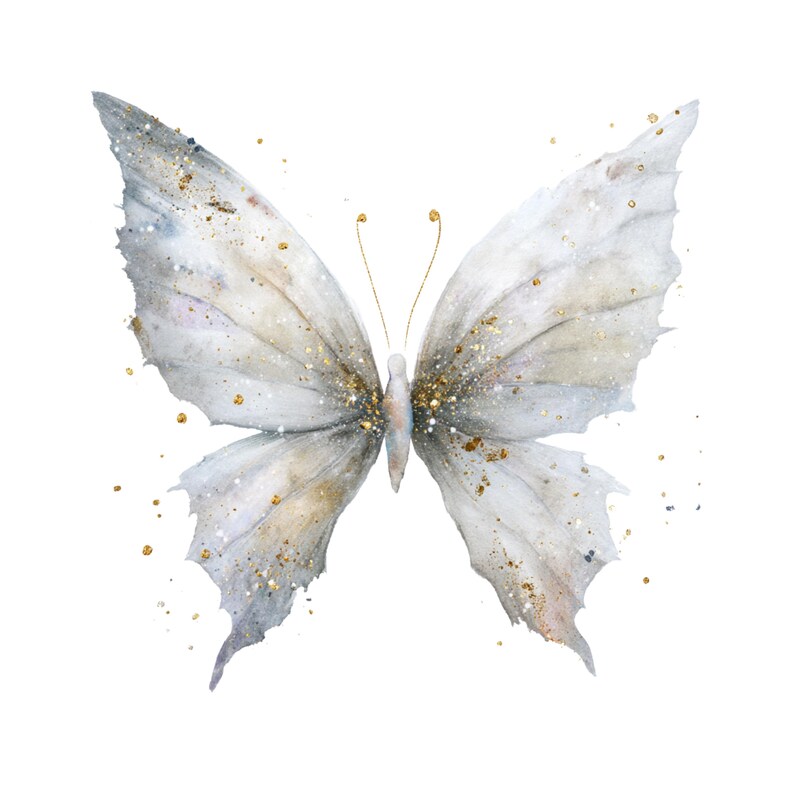 Watercolor Butterfly Clipart: Whimsical Butterfly Graphics (Digital Download - Set of 15 PNGs)

Add a touch of magic to your projects with this enchanting set of 15 ethereal and magical blue butterfly illustrations! Each butterfly is painted in delicate watercolor style with soft pastel tones, whimsical details – perfect for bringing dreamy, fantasy vibes to your creations.