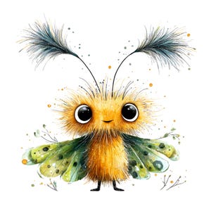 Whimsical Insects Clipart: Bugs Spring Graphics (Digital Download - 28 PNGs)

A charming collection of whimsical insects illustrations designed to add magic, lightness, and playful elegance to your creative projects. Each insect features delicate wings, soft pastel colors, gentle textures, and dreamy details that capture the enchanting spirit of nature. Created on transparent backgrounds, these illustrations are perfect for crafting invitations, stickers, nursery décor, scrapbooking, stationery