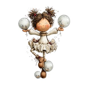Whimsical Christmas Clipart: Digital Funny Holiday Graphics (Instant Download - 50 PNGs)

Bring the magic of the holidays to life with this charming collection of 50 whimsical Christmas illustrations! Each design is filled with playful details, cozy cheer, and a touch of storybook magic — perfect for all your holiday creative projects. Perfect for adding warmth and charm to your Christmas cards, invitations, party decor, scrapbooking, sublimation designs, stickers, and more.