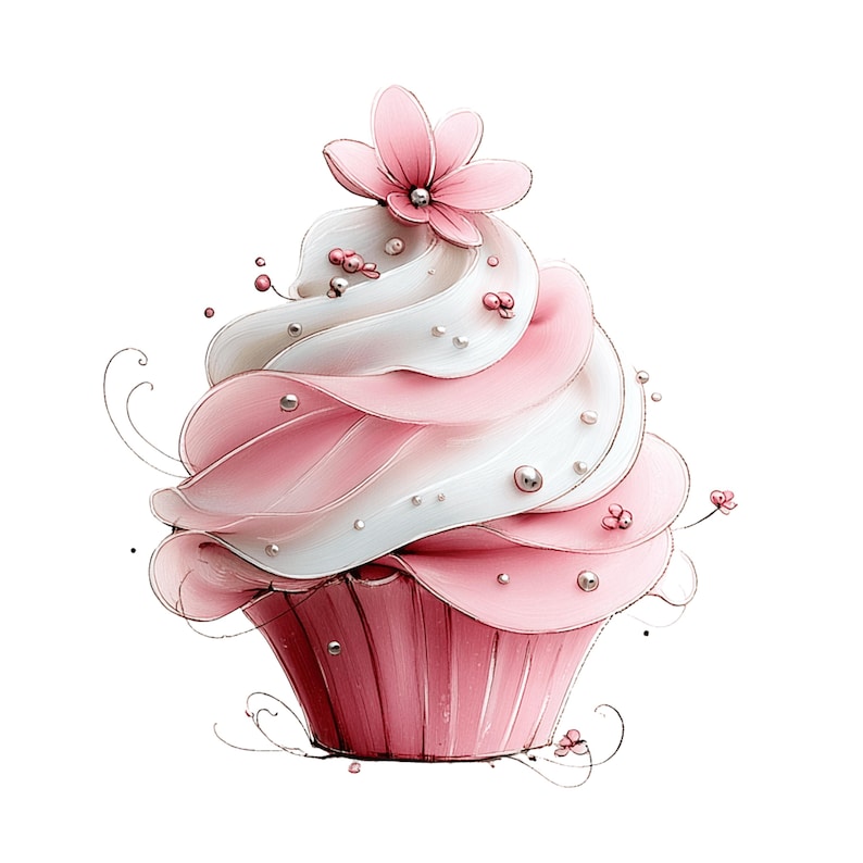 Birthday Cupcake Clipart Bundle: Whimsical Cake Graphics (Digital Download - 18 PNGs)

Birthday Cupcake Clipart Bundle featuring a delightful collection of whimsical cake graphics designed to bring sweetness and fun to any project. The bundle includes a variety of cupcake styles with playful frosting swirls, decorative sprinkles, and charming details, all illustrated in a cute, cartoon-inspired style. Bright colors, soft shading, and clean outlines give these cupcakes a joyful, celebratory look
