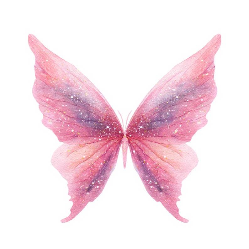 Watercolor Butterfly Clipart: Whimsical Butterfly Graphics (Digital Download - Set of 15 PNGs)

Add a touch of magic to your projects with this enchanting set of 15 ethereal and magical blue butterfly illustrations! Each butterfly is painted in delicate watercolor style with soft pastel tones, whimsical details – perfect for bringing dreamy, fantasy vibes to your creations.
