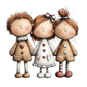 Whimsical Christmas Clipart: Digital Funny Holiday Graphics (Instant Download - 50 PNGs)

Bring the magic of the holidays to life with this charming collection of 50 whimsical Christmas illustrations! Each design is filled with playful details, cozy cheer, and a touch of storybook magic — perfect for all your holiday creative projects. Perfect for adding warmth and charm to your Christmas cards, invitations, party decor, scrapbooking, sublimation designs, stickers, and more.