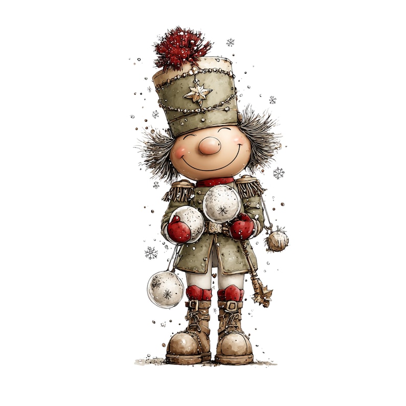 Whimsical Christmas Clipart: Digital Funny Holiday Graphics (Instant Download - 50 PNGs)

Bring the magic of the holidays to life with this charming collection of 50 whimsical Christmas illustrations! Each design is filled with playful details, cozy cheer, and a touch of storybook magic — perfect for all your holiday creative projects. Perfect for adding warmth and charm to your Christmas cards, invitations, party decor, scrapbooking, sublimation designs, stickers, and more.