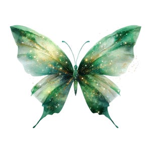 Watercolor Butterfly Clipart: Whimsical Butterfly Graphics (Digital Download - Set of 15 PNGs)

Add a touch of magic to your projects with this enchanting set of 15 ethereal and magical blue butterfly illustrations! Each butterfly is painted in delicate watercolor style with soft pastel tones, whimsical details – perfect for bringing dreamy, fantasy vibes to your creations.