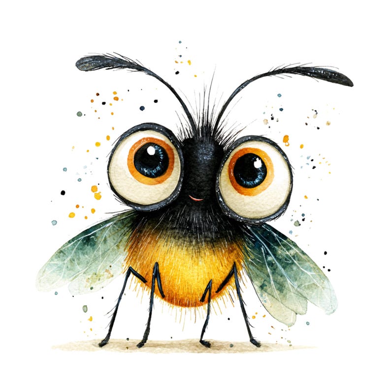 Whimsical Insects Clipart: Bugs Spring Graphics (Digital Download - 28 PNGs)

A charming collection of whimsical insects illustrations designed to add magic, lightness, and playful elegance to your creative projects. Each insect features delicate wings, soft pastel colors, gentle textures, and dreamy details that capture the enchanting spirit of nature. Created on transparent backgrounds, these illustrations are perfect for crafting invitations, stickers, nursery décor, scrapbooking, stationery