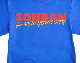 Zohran Mamdani for Mayor Tee: Vote Zohran, Progressive Democrats