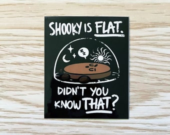 Vinyl Shooky Sticker