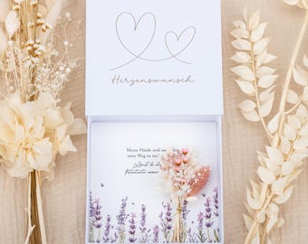 Godmother Request Gift Box with Dried Flowers | Godmother Proposal Box | Will you be my godmother?