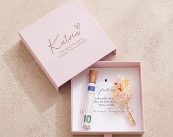 Caja de regalo personalizada para pedirle a alguien que sea mi dama de honor con flores secas | Caja para pedirle a alguien que sea mi dama de honor, ¿Quieres ser mi dama de honor?, Propuesta para ser dama de honor