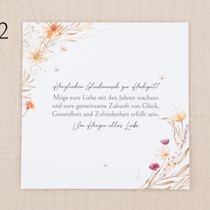 Personalized wedding gift with names & date, lemon design | Gift for the bride and groom, wedding present image 7