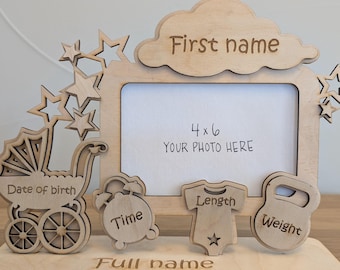 Custom Baby Photo Frame