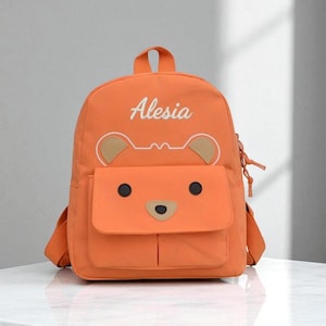 Luxury Personalized Kids Backpack , Premium Custom Name Backpack for Kids , Back to School Collection