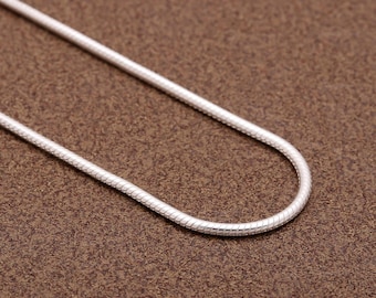 925 Sterling Silver Box Chain Necklace - Minimalist Unisex Jewelry