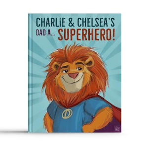 Best Personalized Book for Dad, Custom Father’s Day Gift, Keepsake Story from Child, Birthday Gift from Kids, Toddler Gift for Daddy