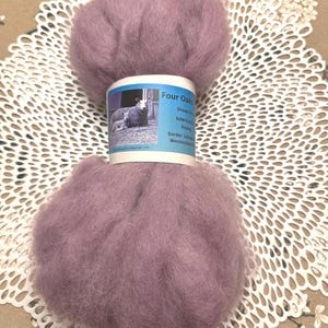 Borte Leicester Wensleydale Wolle Roving - 2 oz Fibre Art Versorgung