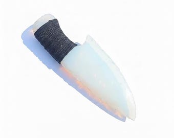 Opaliet Athame | Viking replica ritueel mes met draadomslag