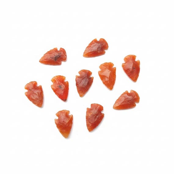 Red Carnelian Arrowhead Crystal: Protection, Courage, Creativity