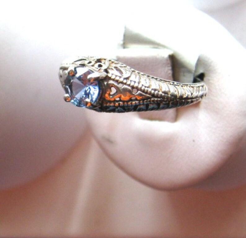 Natural Ceylon Blue Sapphire Sterling silver ring or custom 14kg fine jewelry size 4 5 6 7 8 9 10