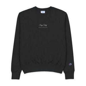 Stay Salty Embroidered Vintage Champion Sweatshirt, POTS Syndrome Research Donation, Crewneck