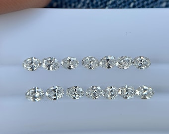 Lab Grown Diamond: 0.12 Carat Oval Cut, VVS Clarity