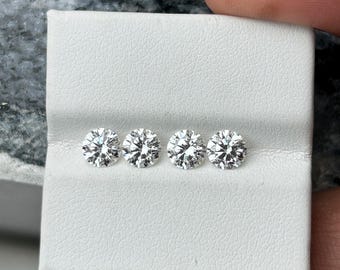 0.50 Carat Lab Grown Diamond: Round Cut, VVS1, D Color