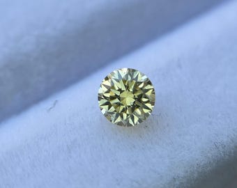 Natural  diamond brilliant Cut  (Si) clarity Gemstone:  5  m Fine Quality wx light color 0.50 cart