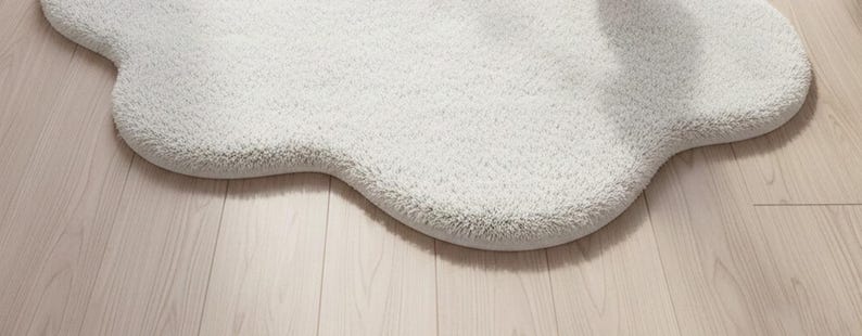 Cloud Shape Rug Cloud Shaped Baby Rug • Plush Nursery Play Mat, 4FT - Etsy