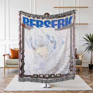Berserk Woven Tapestry, Dark Fantasy Anime Wall Hanging