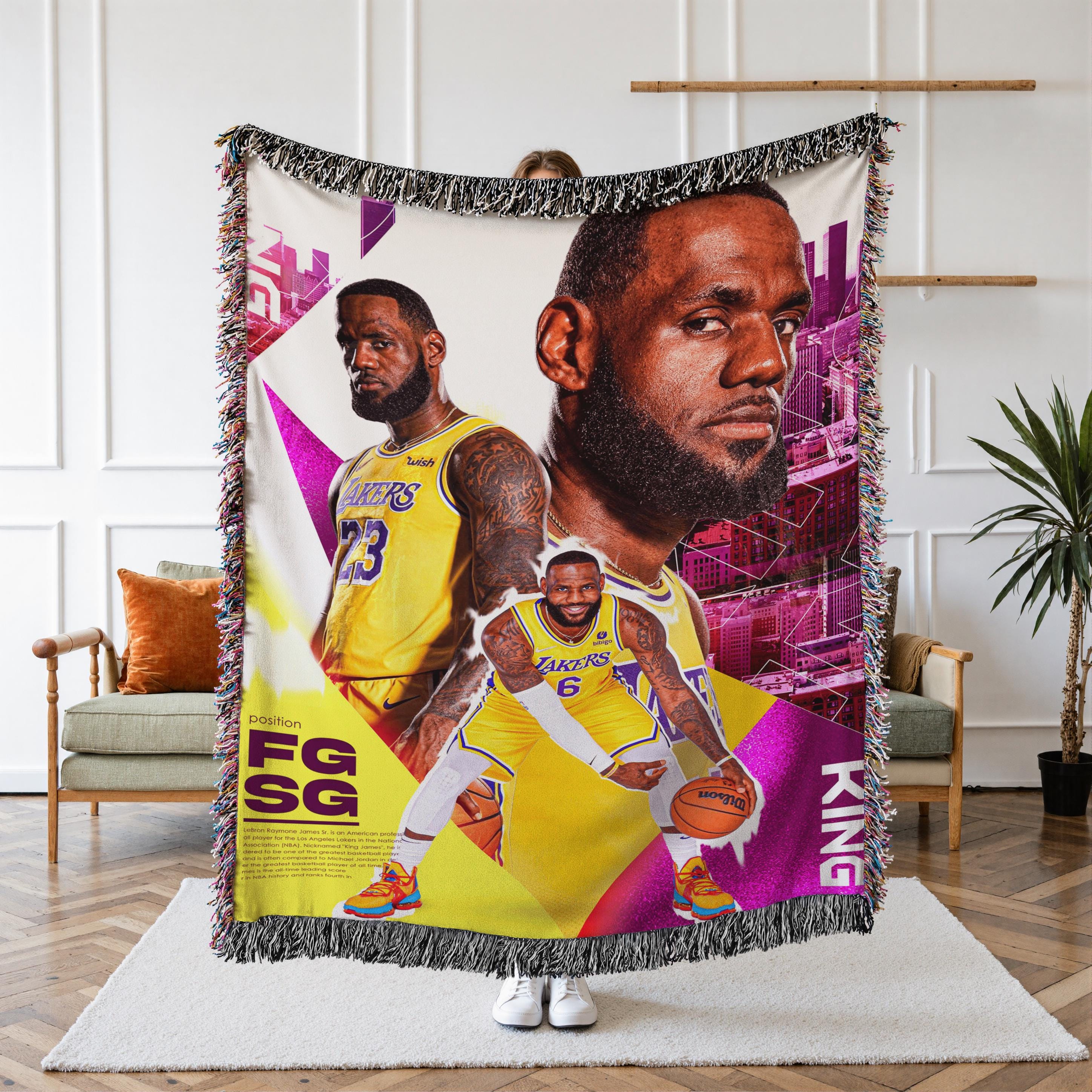 Lebron Tapestry - Etsy Canada