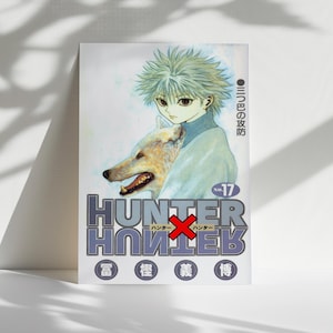 Hunter x Hunter Killua Poster, Killua Zoldyck Wall Art, Japanese Anime Print for Fans