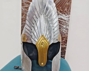 Medieval Steel Knight Helmet | 18 Gauge Handmade Armor | Viking Crusader Cosplay Collectible Gift