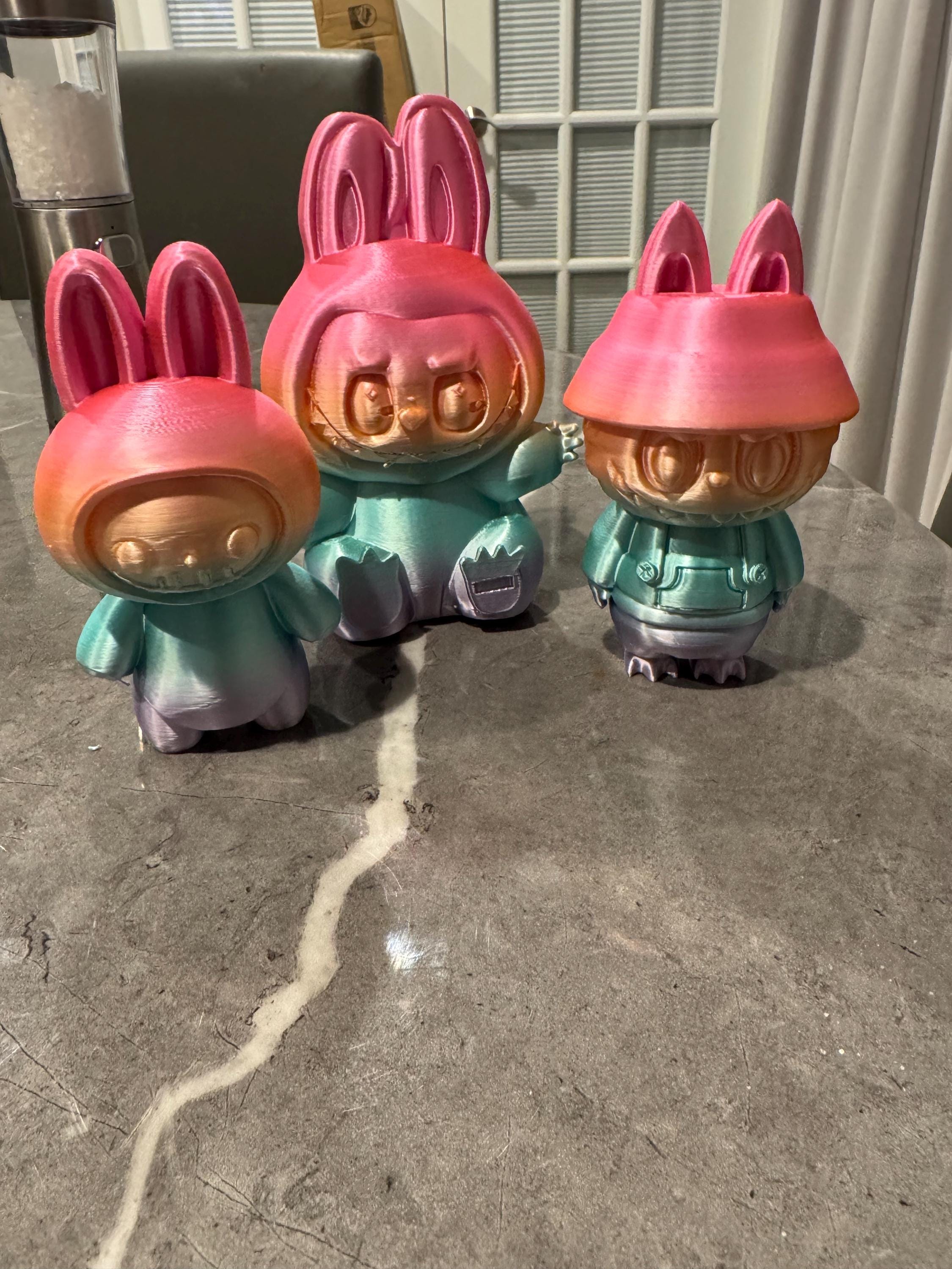3D Printed Labubu Figures