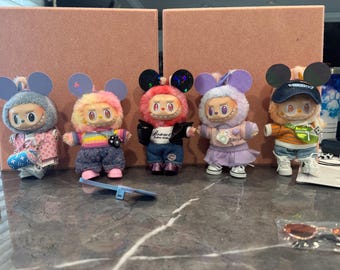 UPDATED**** Labubu Mickey Mouse Ears 3D Printed vibrant colors.  * Labubu Ears Only *.
