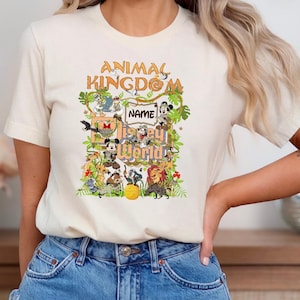 Custom Disney Animal Kingdom Shirt, Disneyworld Safari 2025 T-Shirt, Disney Animal Kingdom Tee, Personalized Disney Animal Kingdom Shirts