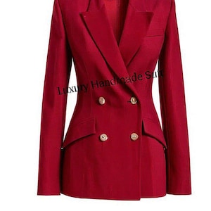 handmade one  piece jacket / blazer  for women, girls/teens, models, for catwalk Business/Office Wear  party event, formal event