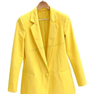 Luxury soft Italian fabric one piece blazer / jacket for men, models, boys, for prom, dating, wedding, formal event, Meeting event