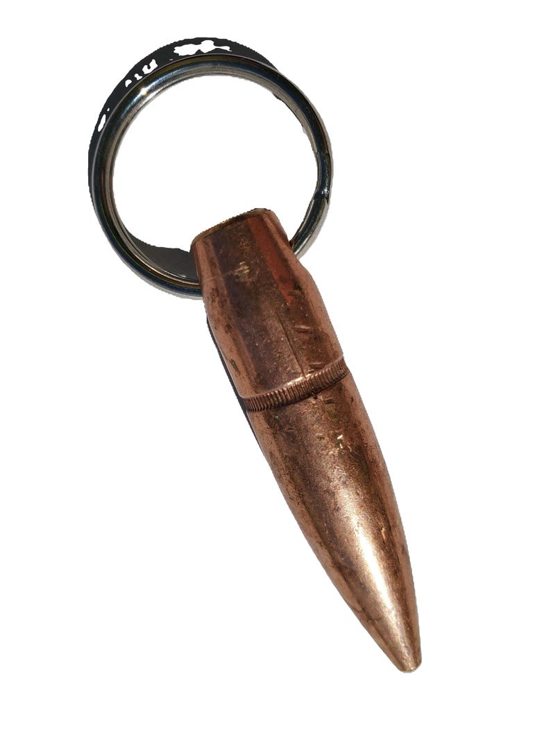 50 Caliber Bullet Key Chain, Military Surplus - Etsy
